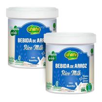 KIT 2 BEBIDA DE ARROZ Alternativa Ao Leite 200G UNILIFE