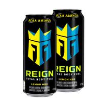 Kit 2 Bebida de Performance Reign Total Body Fuel Sabor Limão Zero Açúcar 473ml