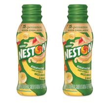 Kit 2 Bebida Láctea Nestle Neston Maçã, Banana e Mamão 280ml Kit 2 Bebida Láctea Nestle Neston Maçã, Banana e Mamão 280ml