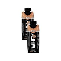 Kit 2 Bebida Láctea UHT Whey Protein Shake Dux Sabor Cookies com 15g de Proteína 250ml Kit 2 Bebida Láctea UHT Whey Protein Shake Dux Sabor Cookies com 15g de Proteína 250ml