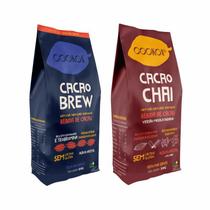 Kit 2 Bebidas Zero Açúcar Cookoa: Cacao Chai, Cacao Brew