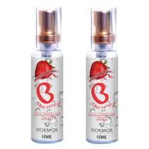 Kit 2 Beija Bem Morango - Dokmos - 15ml Kit 2 Beija Bem Morango - Dokmos - 15ml