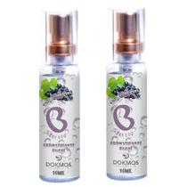 Kit 2 Beija Bem Uva - Dokmos - 15ml - Aromatizador bucal Kit 2 Beija Bem Uva - Dokmos - 15ml - Aromatizador bucal
