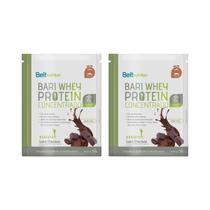 Kit 2 Belt Bari Whey Protein Concentrado Chocolate 30g Sache