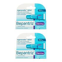 Kit 2 Bepantriz Derma Creme Regenerador Labial 7,5ml cada Kit 2 Bepantriz Derma Creme Regenerador Labial 7,5ml cada