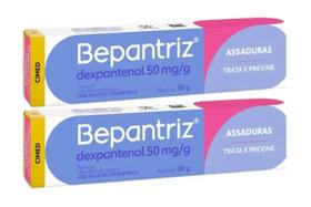 Kit 2 Bepantriz Pomada Dermatológica Dexpantenol com 30g Kit 2 Bepantriz Pomada Dermatológica Dexpantenol com 30g