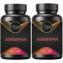 Kit 2 Ber berina 500mg 120 Capsulas