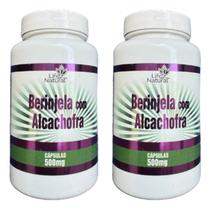 kIt 2 Berinjela Com Alcachofra - Life Natural - 60 Cápsulas