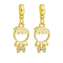 Kit 2 Berloques Menino Filho Banhado a Ouro 18k Kit 2 Berloques Menino Filho Banhado a Ouro 18k