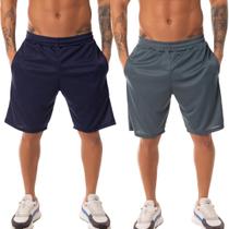Kit 2 Bermuda Academia Corrida Treino Esportiva Masculina Kit 2 Bermuda Academia Corrida Treino Esportiva Masculina