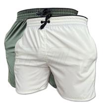 Kit 2 Bermuda Fit Academia Esportes Dry Fit