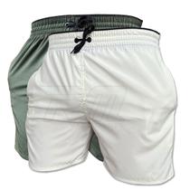 Kit 2 Bermuda Fit Academia Esportes Dry Fit