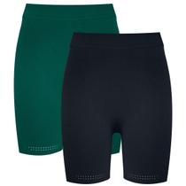 Kit 2 Bermuda Legging Feminina Academia Esportiva Trifil