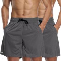 Kit 2 Bermuda Masculina Dry Fit Premium Treino Academia Gym Kit 2 Bermuda Masculina Dry Fit Premium Treino Academia Gym