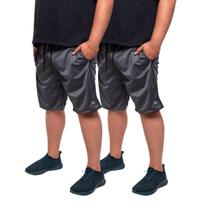 Kit 2 Bermuda Plus Size Masculina Short Treino Academia Tamanhos Grandes