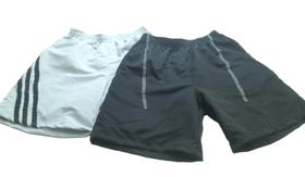 Kit 2 Bermuda Shorts Masculinos Tamanhos 38 ao 44 : Ideal para Academia, Praia e Lazer