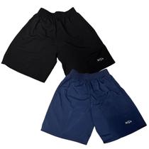 Kit 2 Bermuda Tactel Plus Size Masculino Esportivo Básico Cós Elástico Kit 2 Bermuda Tactel Plus Size Masculino Esportivo Básico Cós Elástico