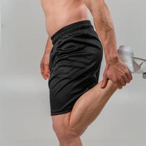 Kit 2 Bermudas Calção Futebol Dryfit Masculino pra Treino e Banho Lisa Uniforme Personalizável
