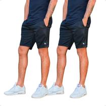 KIT 2 Bermudas Dry Fit Short Futebol Treino Academia