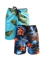 KIT 2 Bermudas Floral Infantil Tactel com Elastano Estampado KIT 2 Bermudas Floral Infantil Tactel com Elastano Estampado