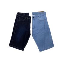 KIT 2 BERMUDAS Jeans Variadas Direto Fábrica KIT 2 BERMUDAS Jeans Variadas Direto Fábrica