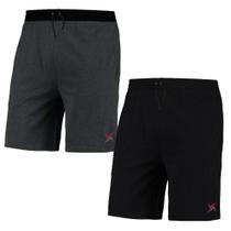 Kit 2 Bermudas Masculinas Moletom Algodão Macio Dia a Dia