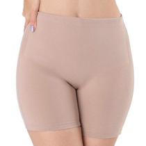 Kit 2 Bermudas Modeladora Coxas Cintura Alta Zero Barriga Dilady