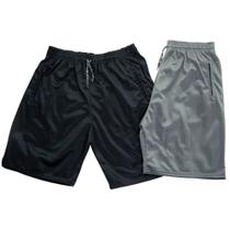 Kit 2 Bermudas Short Praia Ziper Treino Fitness Academia Kit 2 Bermudas Short Praia Ziper Treino Fitness Academia