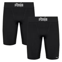Kit 2 Bermudas Térmicas Puma Long Boxer Masculina