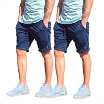 KIT 2 Bermudas Treino Dry Fit Shorts Esporte Academia 102