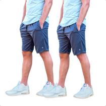 KIT 2 Bermudas Treino Dry Fit Shorts Esporte Academia 102