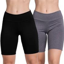 KIT 2 Bermudinha Fitness Suplex Bella Fiore Roupa Para Academia Treino Moda Feminina Musculação KIT 2 Bermudinha Fitness Suplex Bella Fiore Roupa Para Academia Treino Moda Feminina Musculação