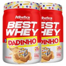 Kit 2 Best Whey Isolado Hidro Dadinho 450g - Atlhetica Kit 2 Best Whey Isolado Hidro Dadinho 450g - Atlhetica
