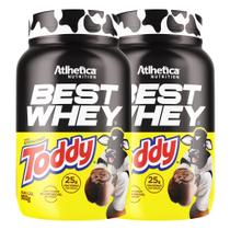 Kit 2 Best Whey Proteina Isolado Hidro Toddy 900g Atlhetica Kit 2 Best Whey Proteina Isolado Hidro Toddy 900g Atlhetica