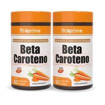 Kit 2 Beta Caroteno 400mg 60 Cápsulas Fitoprime