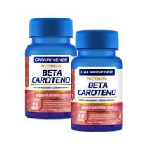 Kit 2 Beta Caroteno Catarinense 60 Cápsulas Kit 2 Beta Caroteno Catarinense 60 Cápsulas