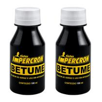 Kit 2 Betume Líquido Tingidor para Madeira Verniz 100ml