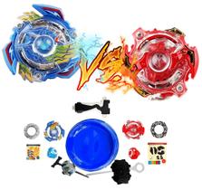 Kit 2 Beyblade 2 Lançador Arena Ponteira Beyblad Piao Barato