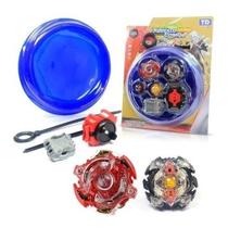 Kit 2 Beyblade Burst + 2 Lançadores + Arena Sortido Kit 2 Beyblade Burst + 2 Lançadores + Arena Sortido