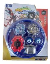 Kit 2 Beyblade Burst C/lançador Rantaro Daigo Ken Hoji Novo - TORNADO GYRO