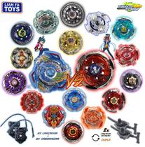 Kit 2 Beyblade Burst Vs 2 Beyblade Metal Fury Led + Arena Beyblade BBR