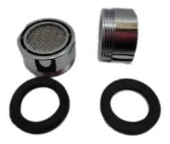 Kit 2 Bico Arejador Cromado Para Torneira Pia Macho 22mm - KeHome Kit 2 Bico Arejador Cromado Para Torneira Pia Macho 22mm - KeHome