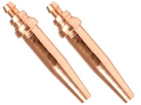 Kit 2 Bico De Corte Para Maçarico 3 Sedes Oxi Acetileno G1AD 7/10