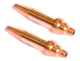 Kit 2 Bico De Corte Para Maçarico 3 Sedes Oxi Acetileno G1ad 7/10