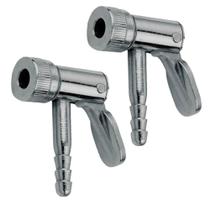 Kit 2 Bicos De Encher Pneu C/ Trava S/ Retenção Kit 2 Bicos De Encher Pneu C/ Trava S/ Retenção