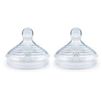 Kit 2 Bicos de Mamadeiras Smart Flow Líquidos Ralos 0m+ NUK Kit 2 Bicos de Mamadeiras Smart Flow Líquidos Ralos 0m+ NUK