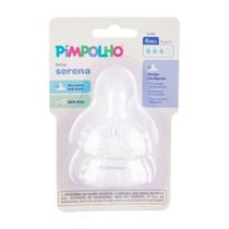 Kit 2 Bicos Mamadeira Serena Pimpolho Fluxo Variável 0-6m+ Antirrespingo BPA Free Kit 2 Bicos Mamadeira Serena Pimpolho Fluxo Variável 0-6m+ Antirrespingo BPA Free