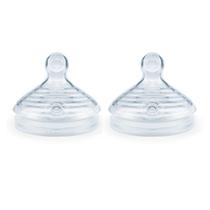 Kit 2 Bicos Para Mamadeira Smart Flow 6m+ Fluxo Médio - NUK Kit 2 Bicos Para Mamadeira Smart Flow 6m+ Fluxo Médio - NUK