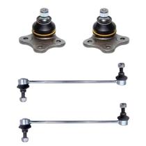 Kit 2 Bieletas e 2 Pivôs Suspensão Fiesta e Ecosport 2002 a 2012