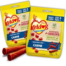 Kit 2 Bifinho Petisco Keldog Criadores Sabor Carne para Cães - 500g - Kelco